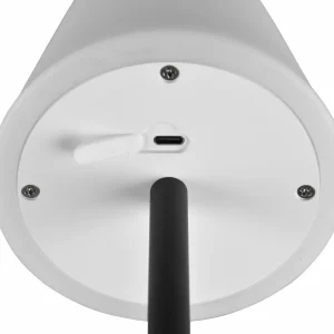 Reality Leuchten Lampe de table LED Martinez variateur/CCT, noire^ Lampes Décoratives