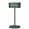 HELL Lampe de table LED Mesh rechargeable, hauteur 30 cm, vert sapin^ Lampes Décoratives