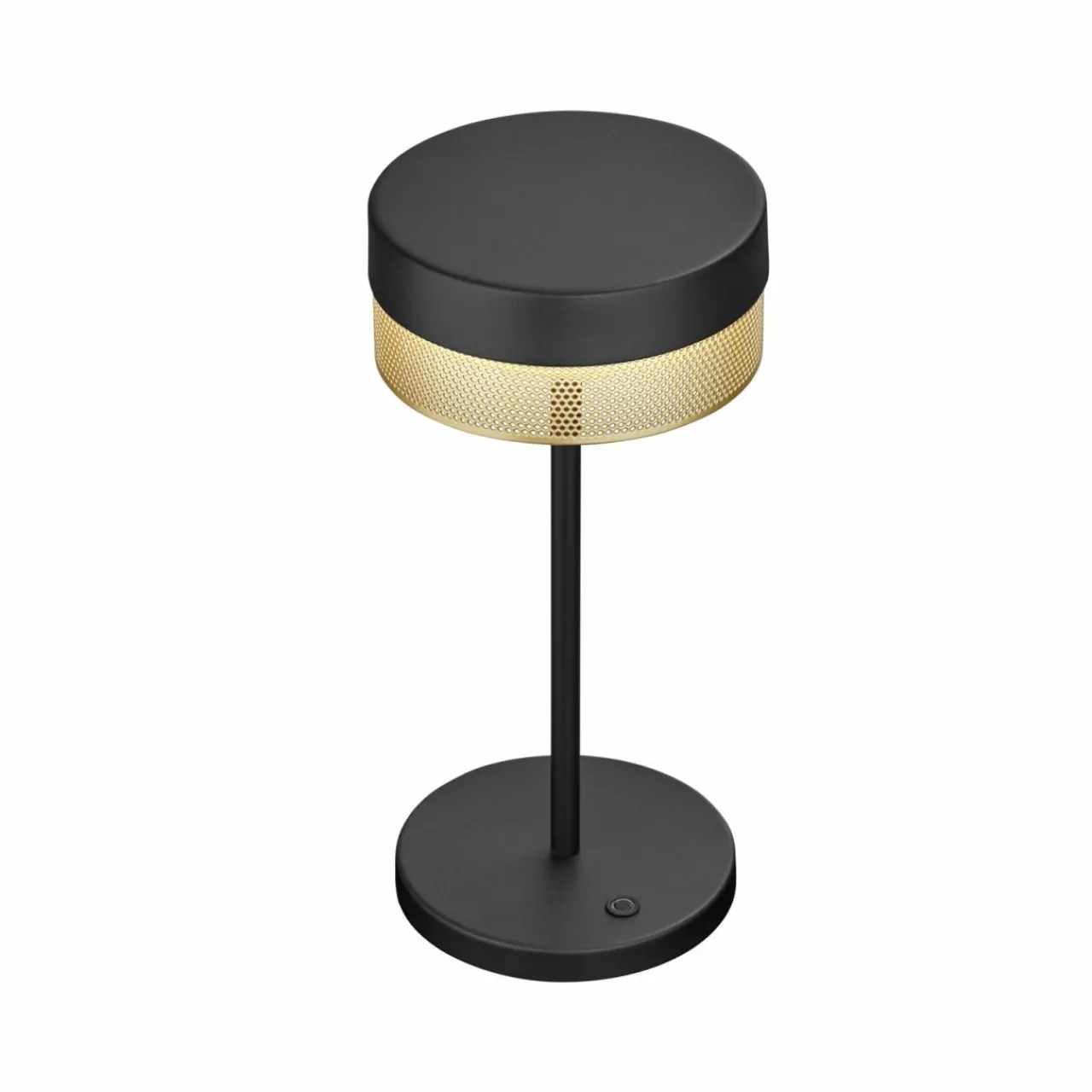 lampe_de_table_led_mesh_rechargeable_hauteur_cm_noiror_1.webp HELL Lampe de table LED Mesh rechargeable, hauteur 30cm noir/or^ Lampes Décoratives