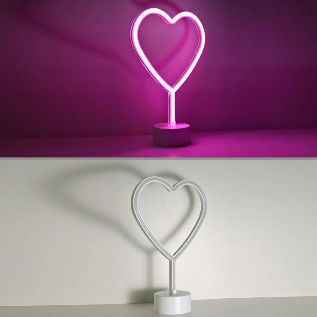 lampe_de_table_led_neon_cur_batterie_2.webp JUST LIGHT. Lampe de table LED Neon Cœur, batterie^ Lampes Décoratives