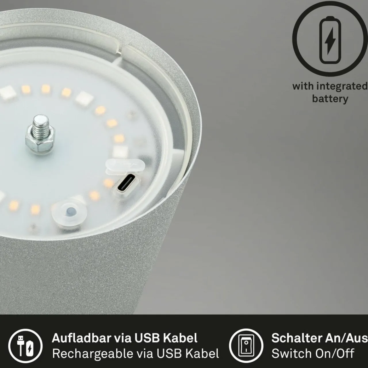 lampe_de_table_led_rechargeable__chrome_mat_rgbw_ip_touchdimmer_3.webp Briloner Lampe de table LED rechargeable 7507015 chrome mat RGBW IP44 Touchdimmer^ Lampes Décoratives
