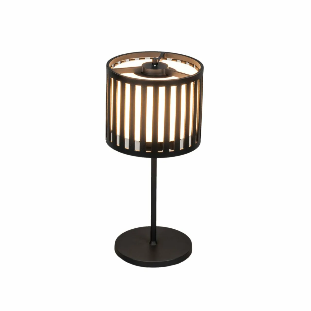 lampe_de_table_led_rechargeable_bottle_noir_aluminium_ip_variateur_1.webp Konstsmide Lampe de table LED rechargeable Bottle, noir, aluminium, IP54, variateur^ Lampes Décoratives