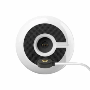 Sigor Lampe de table LED rechargeable Nucandle, blanc/argent, IP54, intensité variable^ Lampes Décoratives