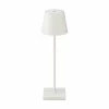 Sigor Lampe de table LED rechargeable Nuindie, blanc, Easy Connect, IP54^ Lampes Décoratives