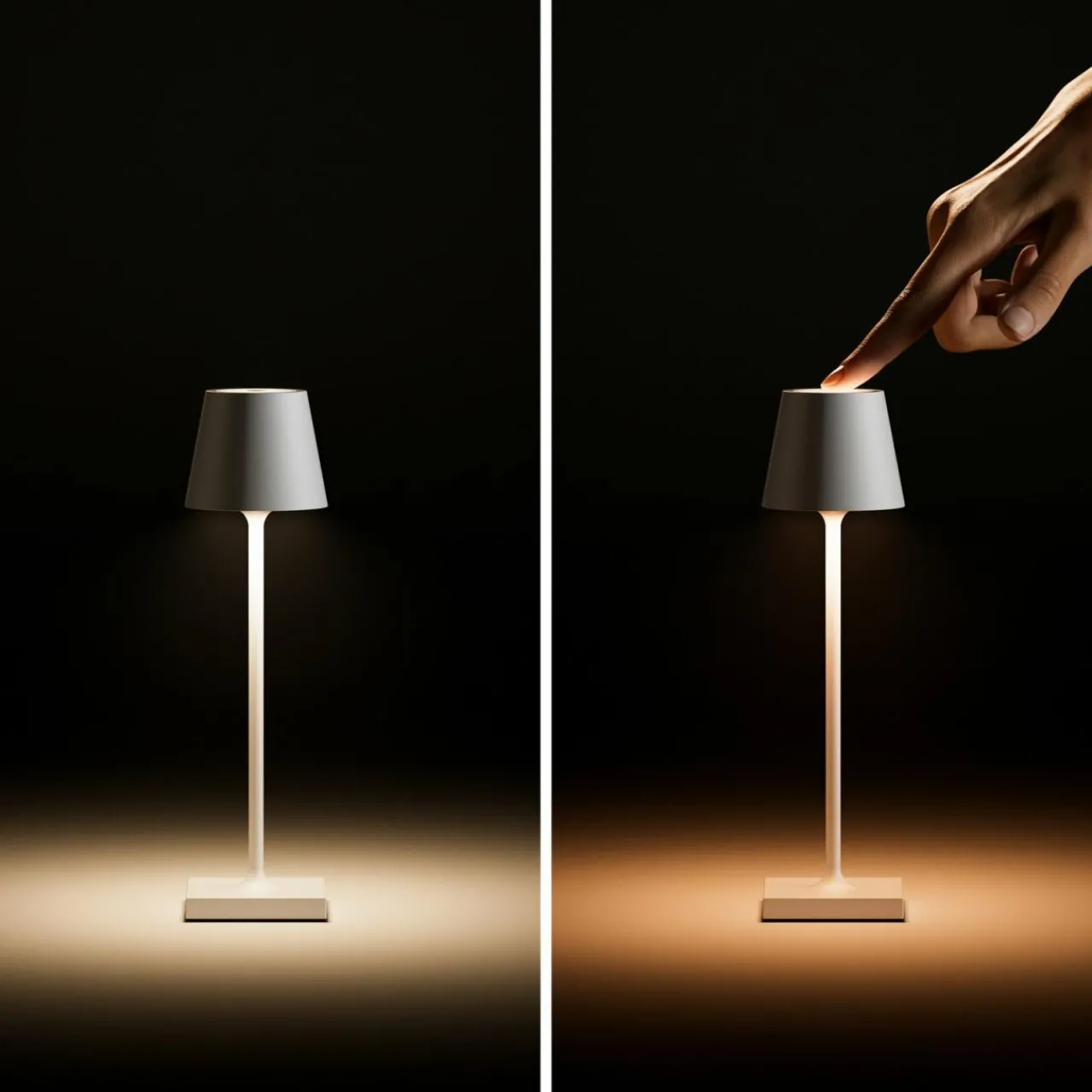 lampe_de_table_led_rechargeable_nuindie_pocket_graphite_ip_intensit_4.webp Sigor Lampe de table LED rechargeable Nuindie pocket, graphite, IP54, intensité^ Lampes Décoratives