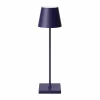 Sigor Lampe de table LED rechargeable Nuindie, USB-C, prune, IP54, intensité variable^ Lampes Décoratives