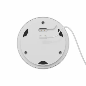 Sigor Lampe de table LED rechargeable Numotion, blanc, verre, IP54, intensité variable^ Lampes Décoratives