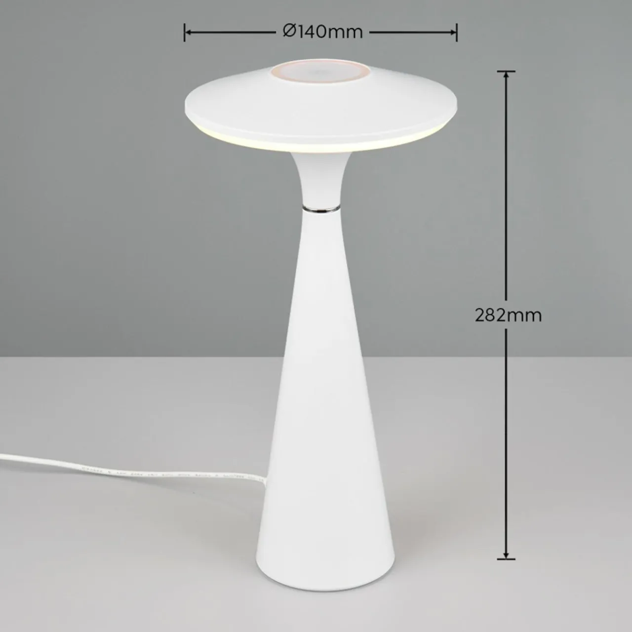 lampe_de_table_led_rechargeable_torrez_blanc_hauteur__cm_cct_2.webp Reality Leuchten Lampe de table LED rechargeable Torrez, blanc, hauteur 28,5 cm, CCT^ Lampes Décoratives