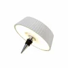 Mantra Iluminación Lampe de table LED Relax, blanc, repose-bouteille, lampe à rechargeable^ Lampes Décoratives