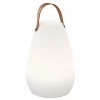 FH Lighting Lampe de table LED Ruby avec changement de couleur RVB, Ø 18 cm^ Lampes Décoratives