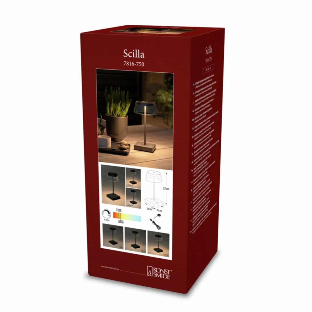 lampe_de_table_led_scilla_avec_usb_noir_6.webp Konstsmide Lampe de table LED Scilla avec USB, noir^ Lampes Décoratives