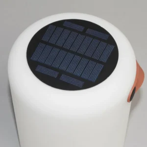 FH Lighting Lampe de table LED solaire Orno, blanc chaud/RVB^ Lampes Décoratives
