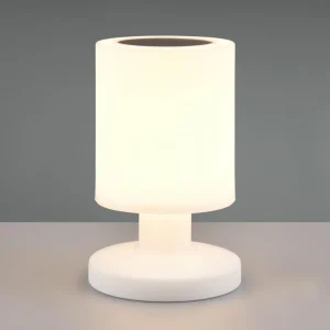 Reality Leuchten Lampe de table LED solaire Silva avec fonction de charge USB^ Lampes Décoratives