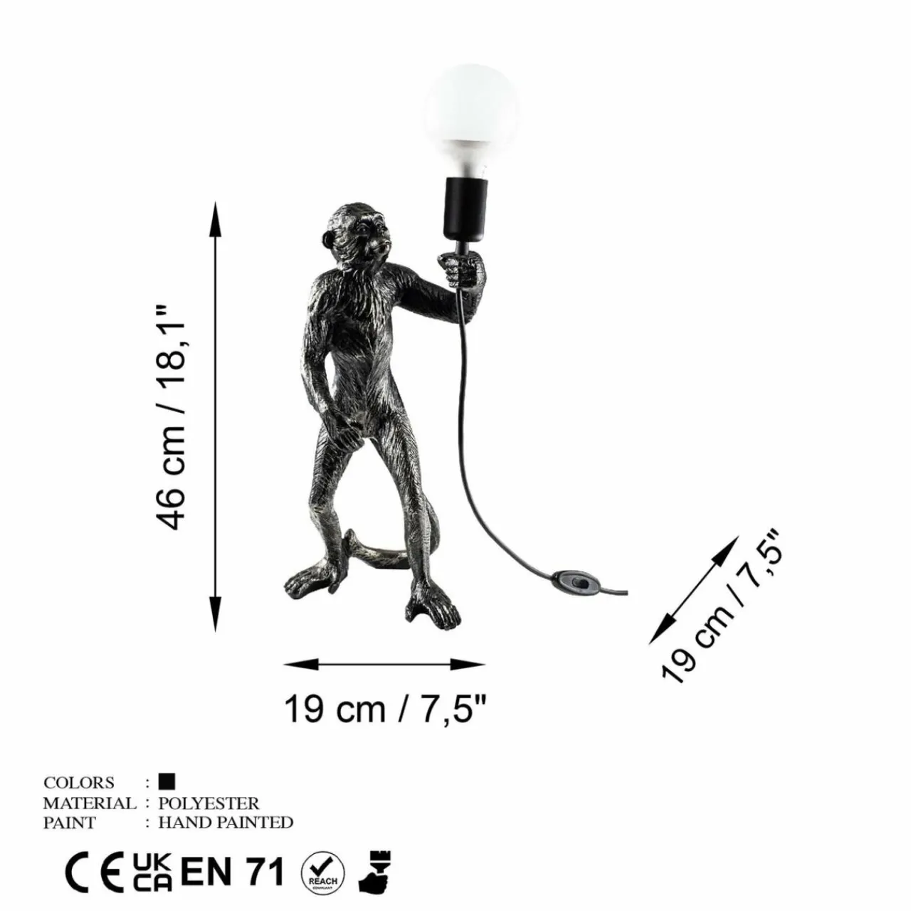 lampe_de_table_singe_noir_polyester_hauteur__cm_figure_de_singe_2.webp Opviq Lampe de table Singe, noir, polyester, hauteur 46 cm, figure de singe^ Lampes Décoratives