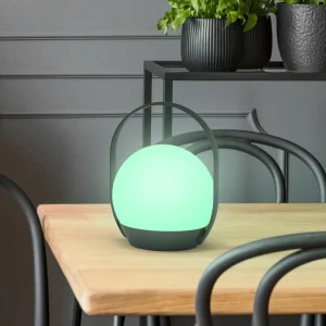 LUTEC connect Lampe d’extérieur LED Cardi RVB, CCT et poignée^ Lampes Décoratives