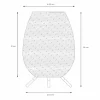 Lucide Lampe d'extérieur LED Colin, batterie, 36 cm, noir^ Lampes Décoratives