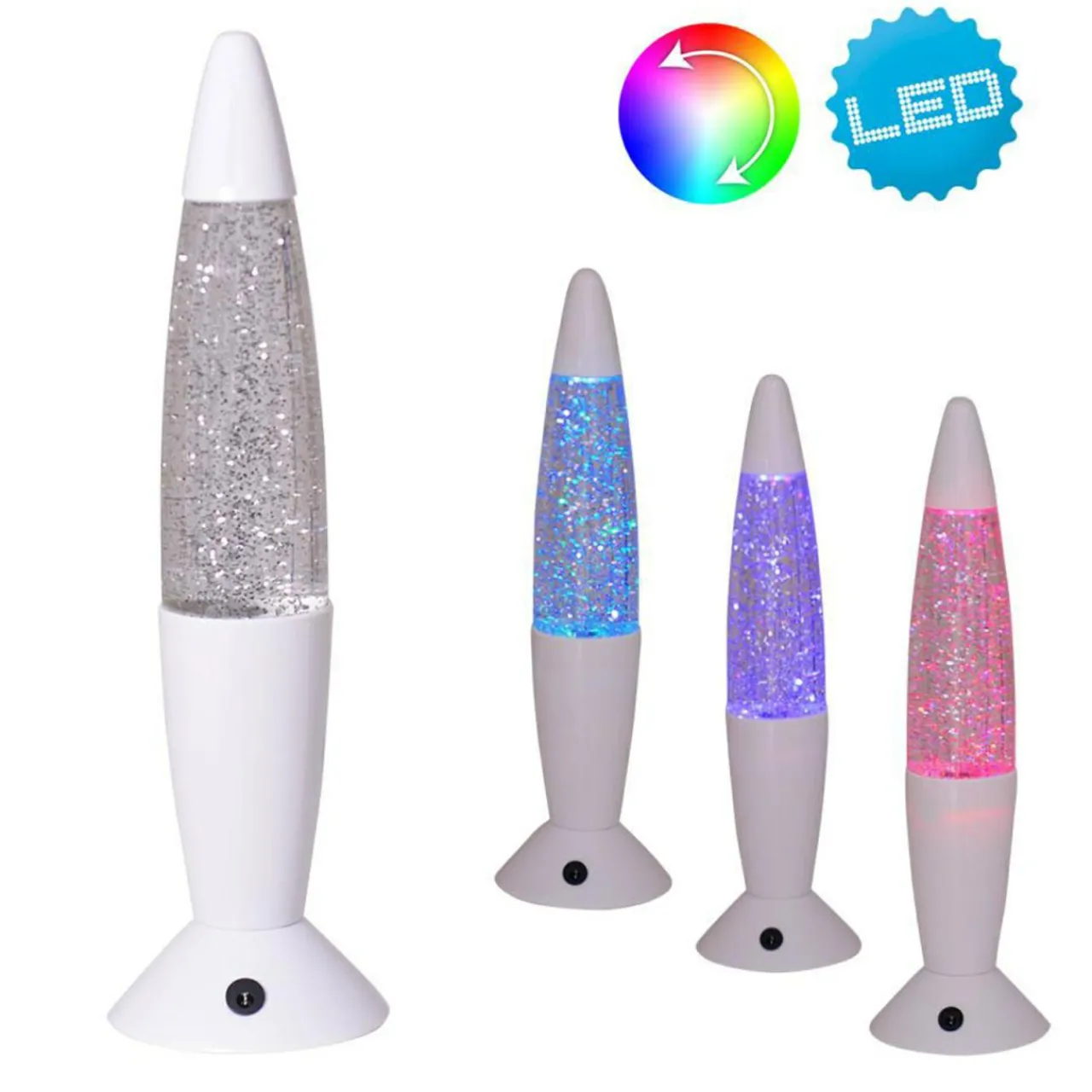 lampe_lave_led_glitter_2.webp Näve Lampe lave LED Glitter^ Lampes Décoratives