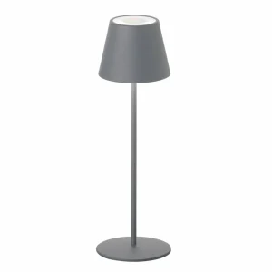 FH Lighting Lampe LED Cosenza batterie RGBW gris sable^ Lampes Décoratives