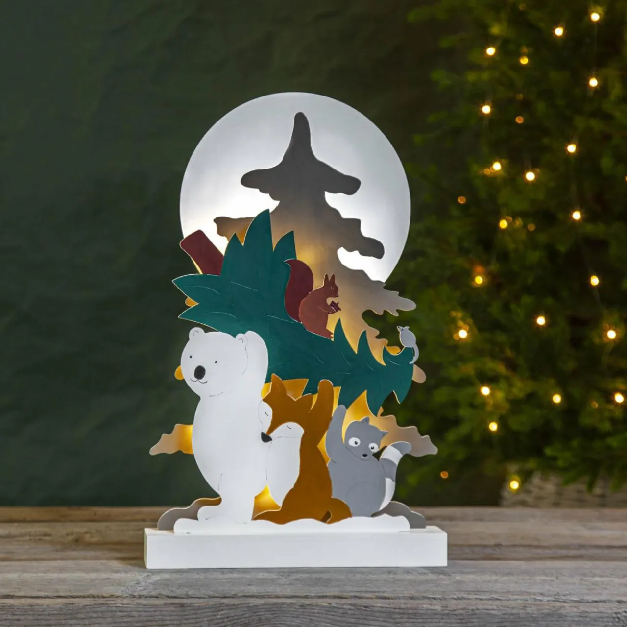 lampe_led_forest_friends_ours_blanc_raton_laveur_0.webp STAR TRADING Lampe LED Forest Friends, ours blanc, raton laveur^ Lumière De Noël