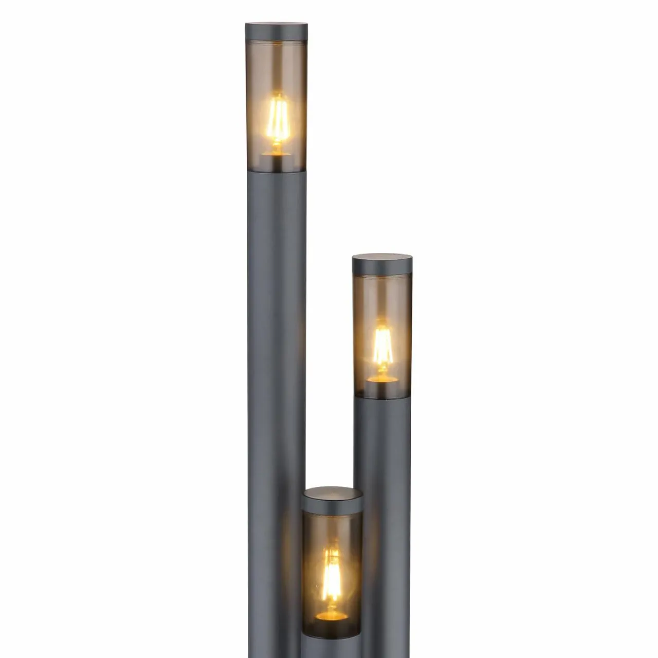 lampe_pour_mt_boston___lampes_anthracite_0.webp Globo Lampe pour mât Boston, à 3 lampes, anthracite^ Lampadaires D'Extérieur