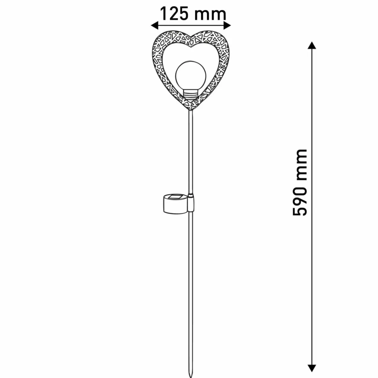 lampe_solaire_dco_cur_piquet_led_blanc_chaud_x_0.webp Näve Lampe solaire déco Cœur, piquet LED blanc chaud x2^ Lampes Décoratives