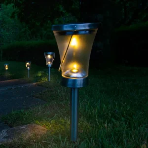 Näve Lampe solaire déco LED 5146408 piquet en lot de 8^ Lampes Décoratives