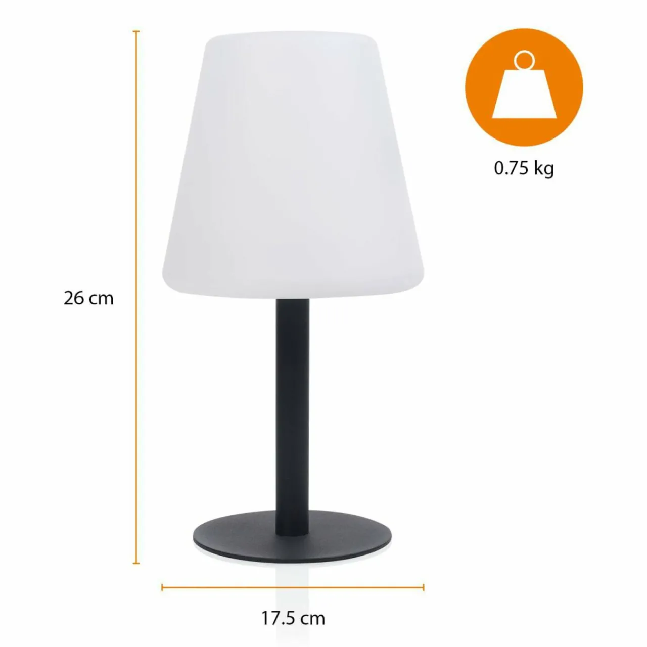 lampe_solaire_de_table_led_osl_batterie_et_cble_usb_0.webp Smartwares Lampe solaire de table LED OSL-50012 Batterie et câble USB^ Lampes Décoratives