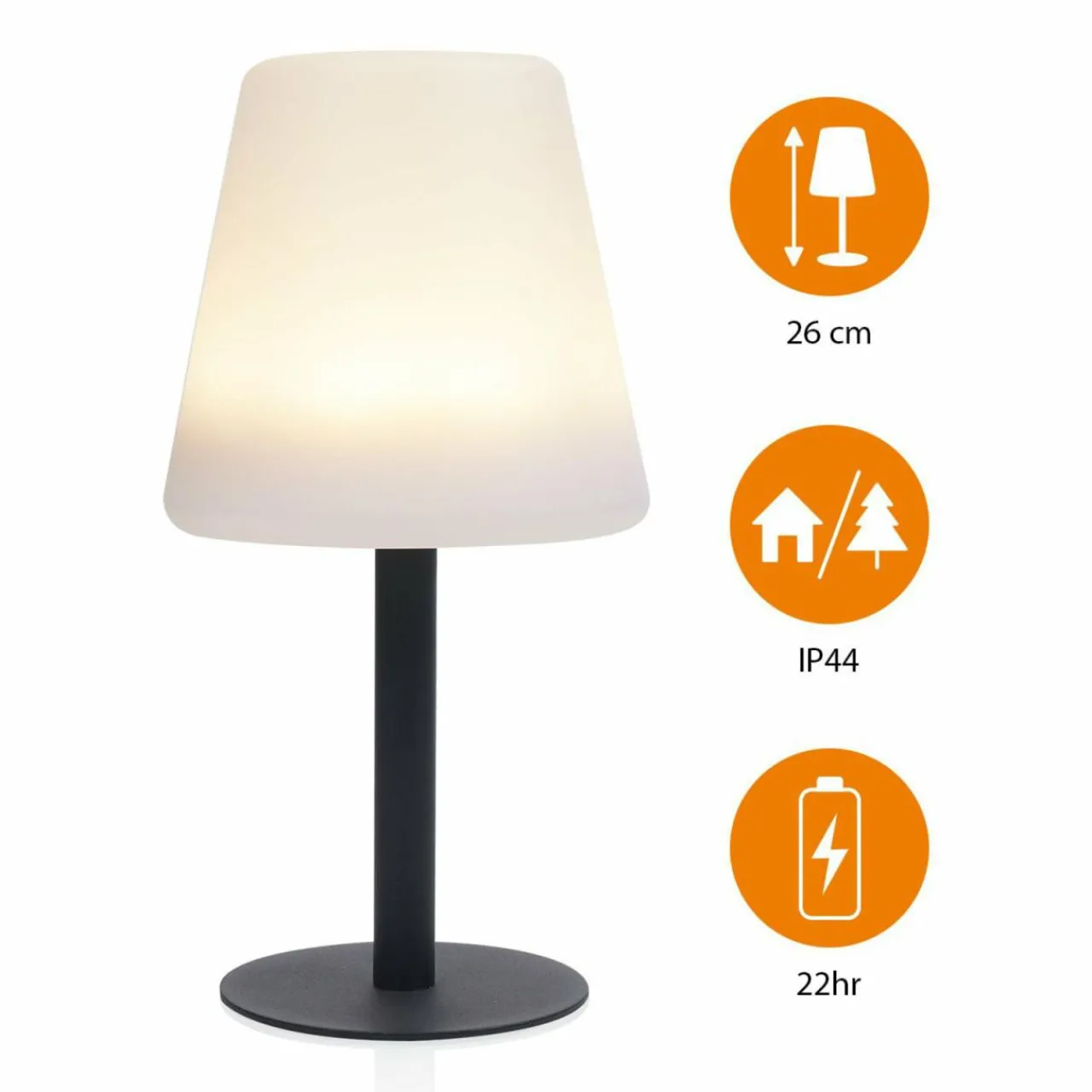 lampe_solaire_de_table_led_osl_batterie_et_cble_usb_5.webp Smartwares Lampe solaire de table LED OSL-50012 Batterie et câble USB^ Lampes Décoratives