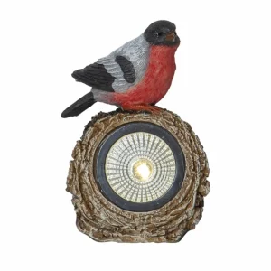 STAR TRADING Lampe solaire LED Birdie, multicolore, plastique, 9 x 14 cm, lot de 9^ Lumière De Noël