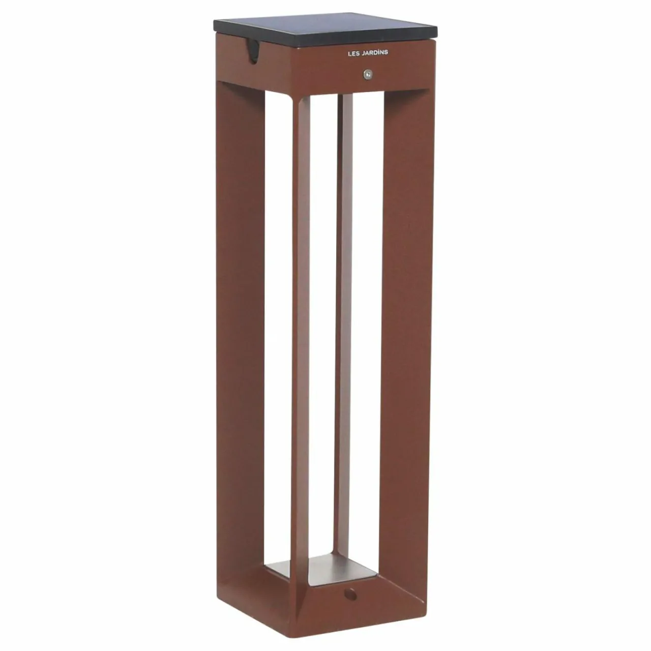 lampe_solaire_led_borne__capteur_cm_corten_0.webp Les Jardins Lampe solaire LED Borne à capteur, 45 cm, corten^ Lampes Décoratives