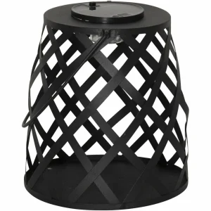 STAR TRADING Lampe solaire LED Calabria, motif losange, 20 cm^ Lampes Décoratives