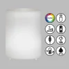 FH Lighting Lampe solaire LED Ceppo 3 000 K et RVB, dim, blanc^ Lampes Décoratives