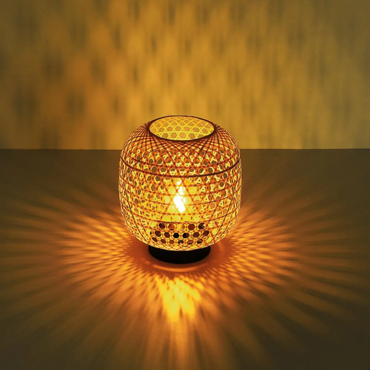 lampe_solaire_led_dcorative__dco_bambou_2.webp Globo Lampe solaire LED décorative 36671 déco bambou^ Lampes Décoratives
