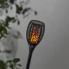 STAR TRADING Lampe solaire LED Flame, trois options, 54 cm^ Lampes Décoratives