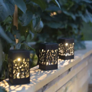 STAR TRADING Lampe solaire LED Izola Mini en lot de 3^ Lampes Décoratives
