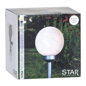 STAR TRADING Lampe solaire LED Lunay, ampoule rotative^ Lampes Décoratives