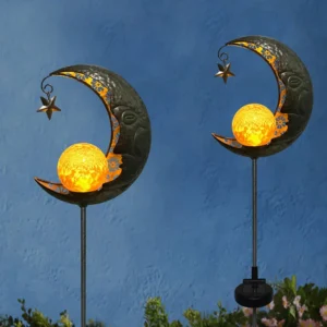 Näve Lampe solaire LED Lune^ Lampes Décoratives