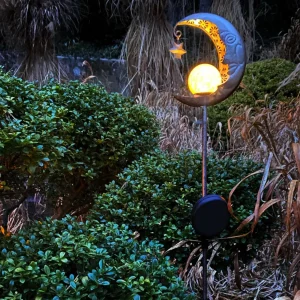Näve Lampe solaire LED Lune^ Lampes Décoratives
