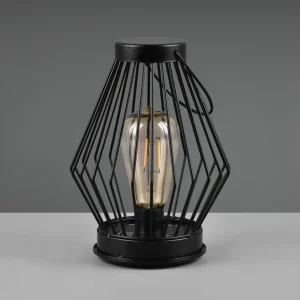 Reality Leuchten Lampe solaire LED Merida forme lanterne, angulaire^ Lampes Décoratives