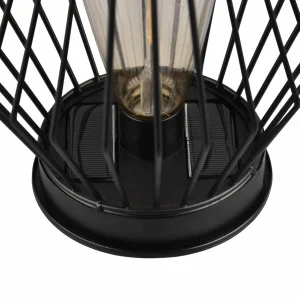 Reality Leuchten Lampe solaire LED Merida forme lanterne, angulaire^ Lampes Décoratives