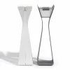 Les Jardins Lampe solaire LED Osmoz en aluminium, blanche^ Lampes Décoratives