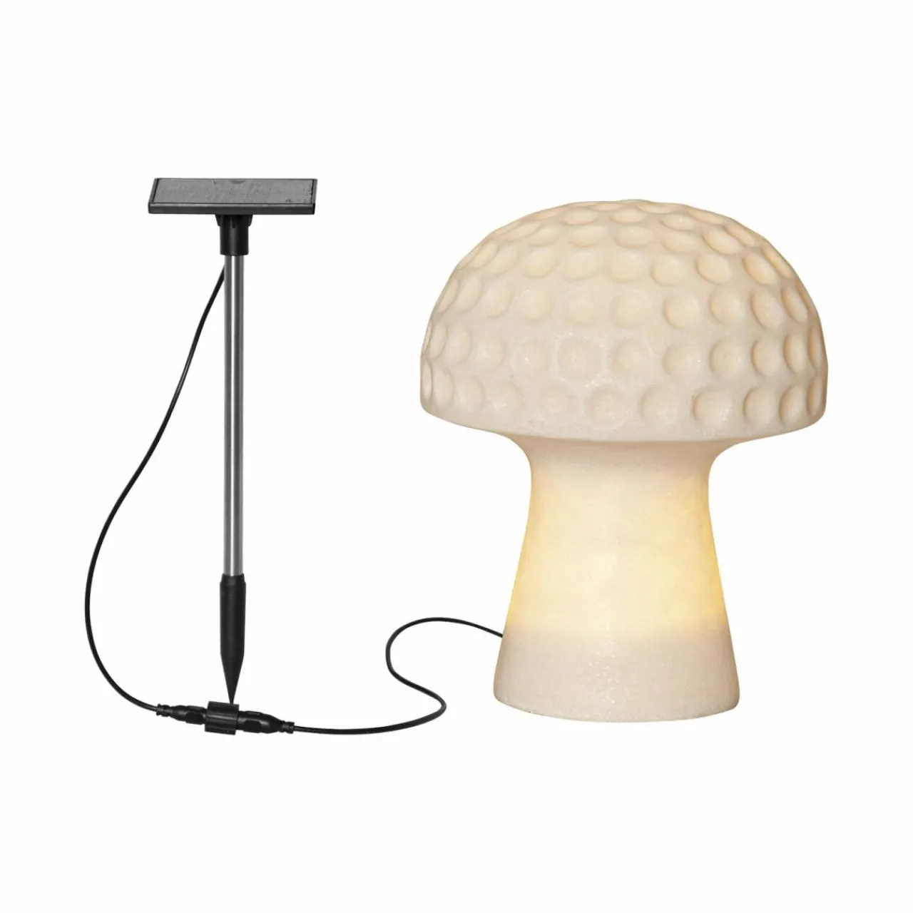 lampe_solaire_led_sandy__cm_blanc_plastique_forme_de_champignon_1.webp STAR TRADING Lampe solaire LED Sandy, 24 cm, blanc, plastique, forme de champignon^ Lumière De Noël