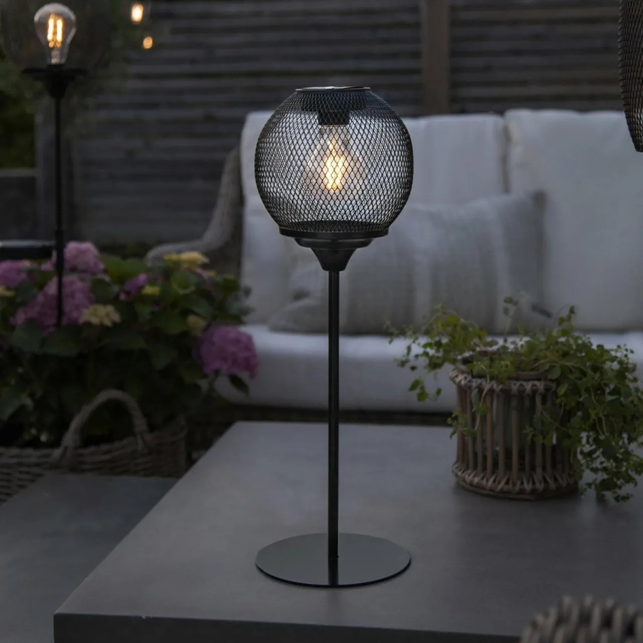 lampe_solaire_led_sunlight_avec_treillis_1.webp STAR TRADING Lampe solaire LED Sunlight avec treillis^ Lampes Décoratives