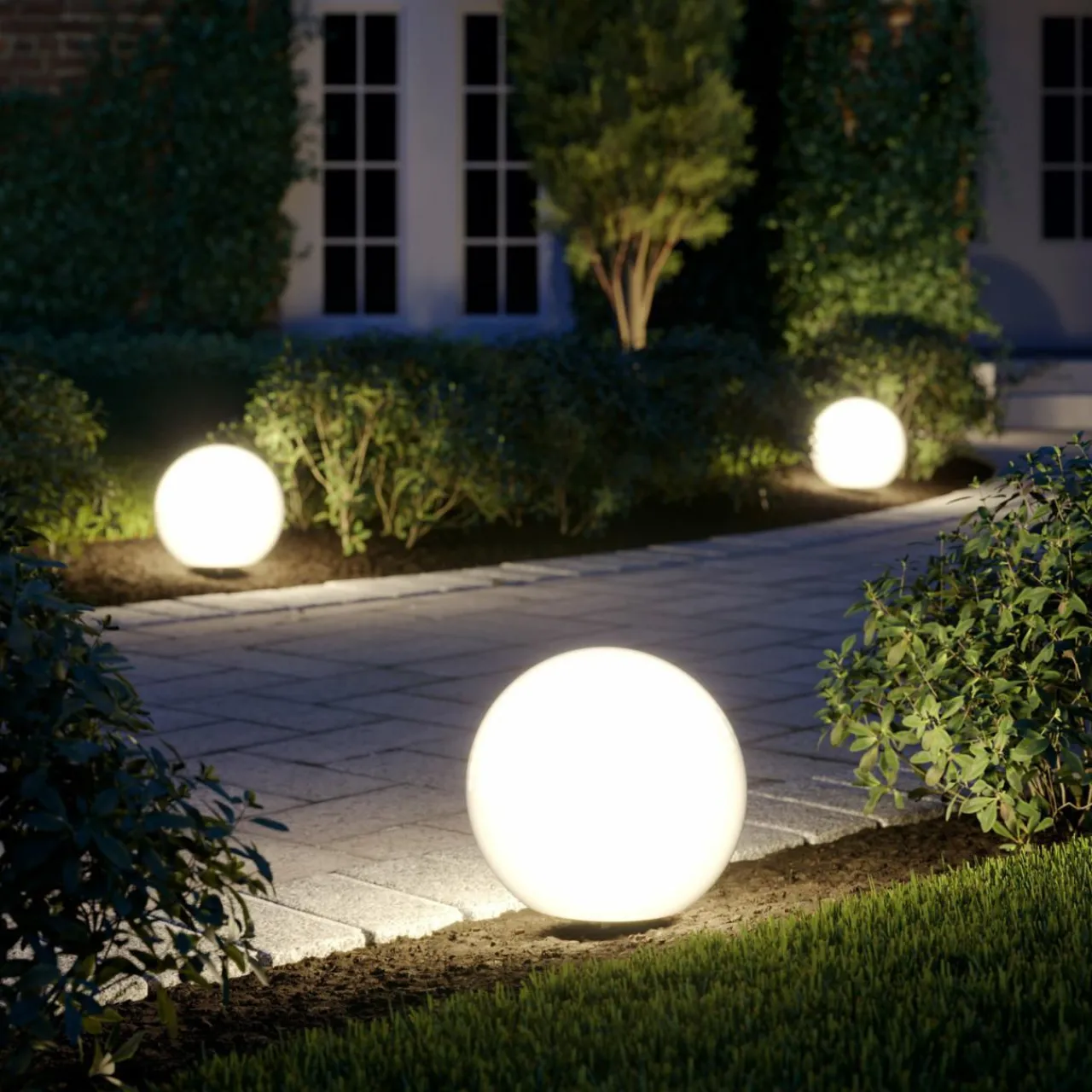 lampe_sphrique_cumulus_s_pour_le_jardin__cm_0.webp Nowodvorski Lighting Lampe sphérique Cumulus S pour le jardin, Ø 30cm^ Lampes Décoratives