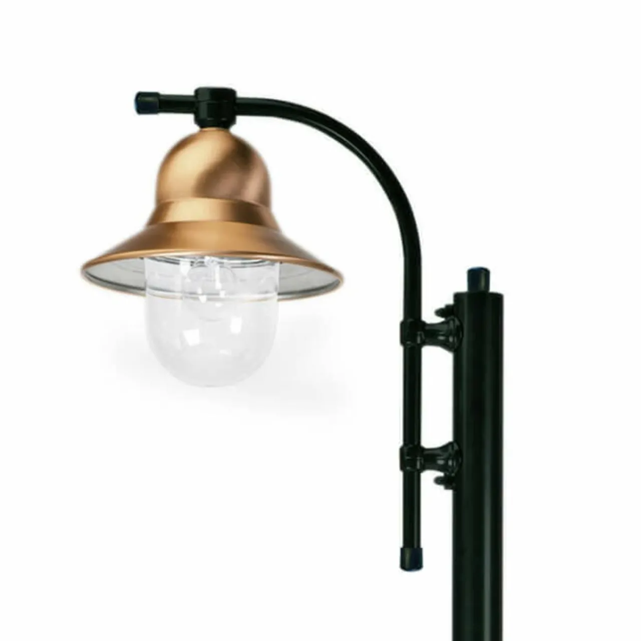 lampe_sur_mt_toscane__cm_noir_0.webp K.S. Verlichting 1 lampe sur mât Toscane 240 cm, noir^ Lampadaires D'Extérieur