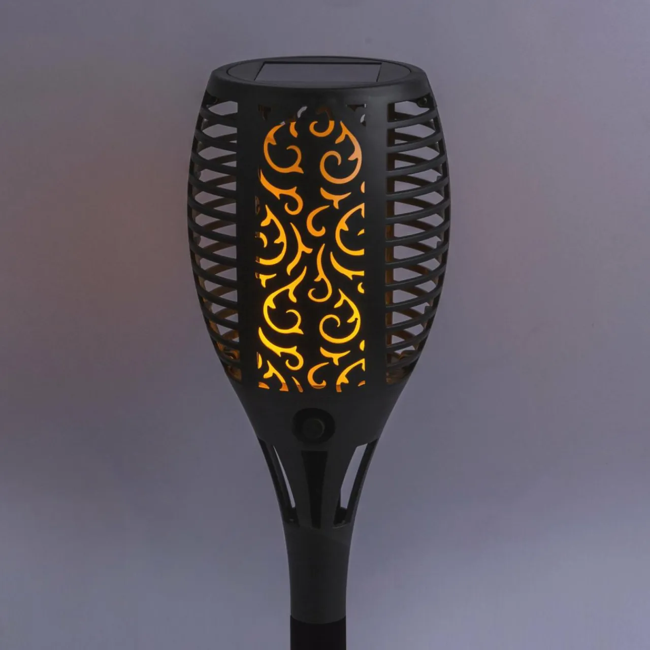 lampe_sur_piquet_led_solaire__torche_noir_plastique_0.webp Globo Lampe sur piquet LED solaire 33077 Torche, noir, plastique^ Lampes Décoratives
