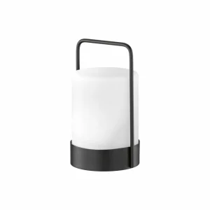FH Lighting Lampe table batterie LED solaire Casoli, 20 cm^ Lampes Décoratives