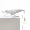 SELETTI Lampe table déco LED Bird Lamp, jouant, blanc^ Lampes Décoratives