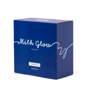 SELETTI Lampe table déco LED Daily Glow pack de lait^ Lampes Décoratives