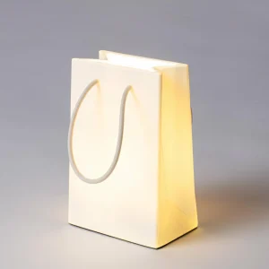 SELETTI Lampe table déco LED Daily Glow sac à provisions^ Lampes Décoratives
